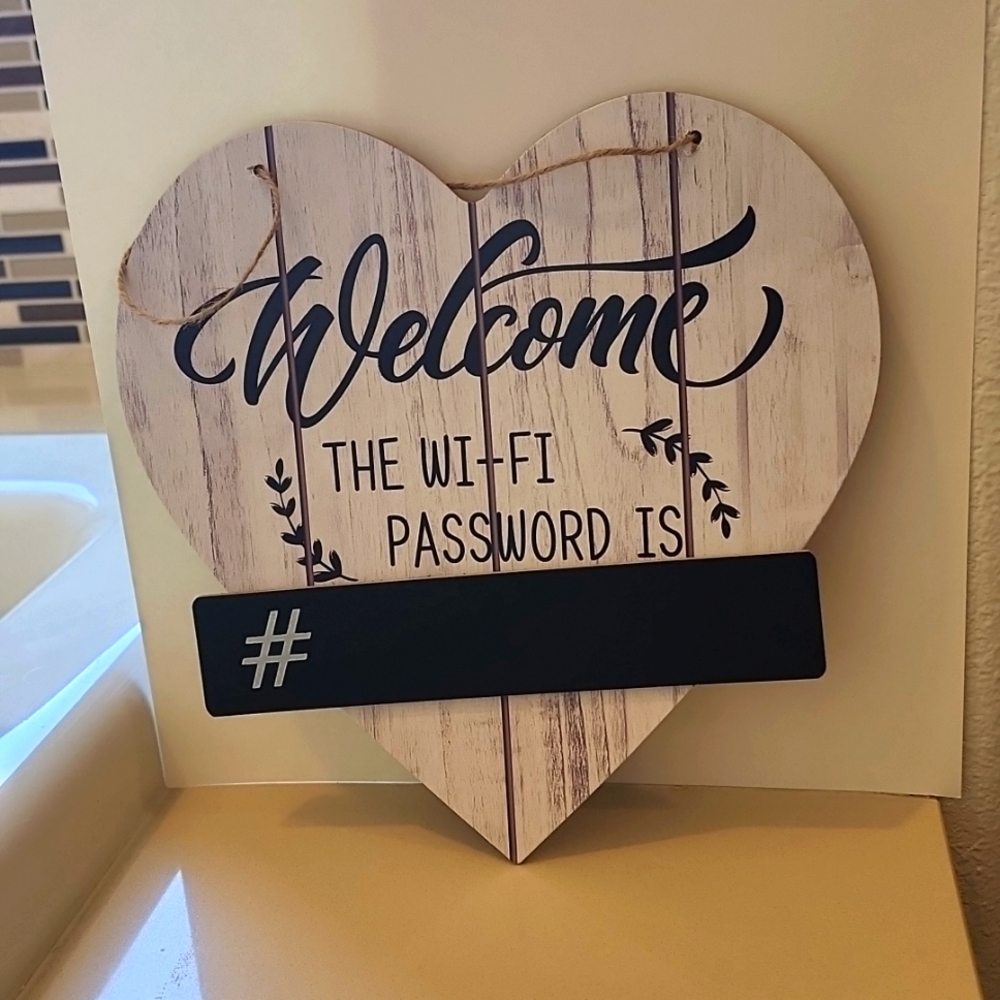 Wifi Password Sign
